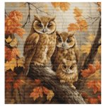 (image for) The Owls Family Counted Cross Stitch Kit